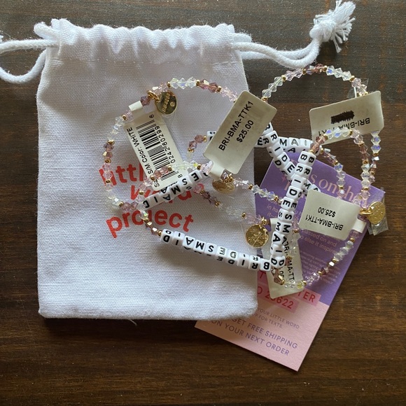 Little Words Project Bridesmaid Bracelets (5) - Picture 4 of 5